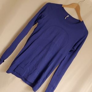 Lululemon swiftly tech long sleeve in purple